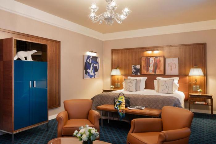 Hotel Barrire Le Westminster Le Touquet Bilik gambar A suite at the hotel