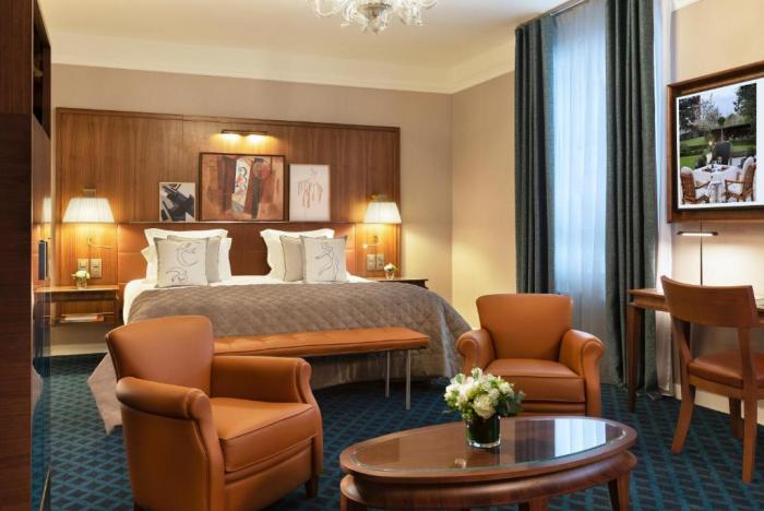 Hotel Barrire Le Westminster Le Touquet Bilik gambar A room at the Hotel de Crillon