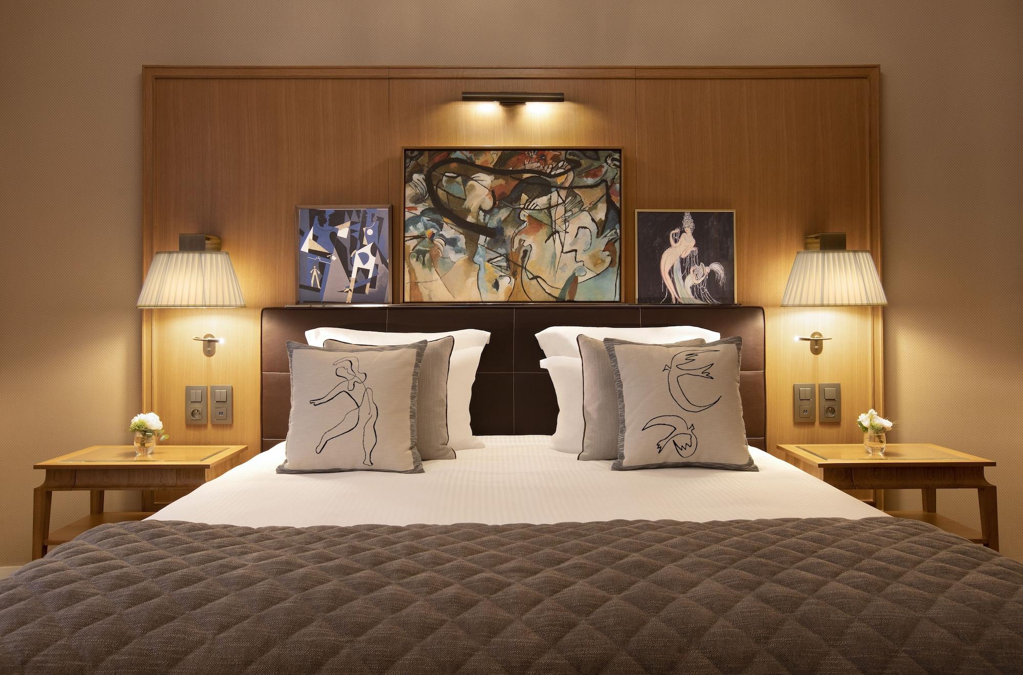 Hotel Barrire Le Westminster Le Touquet Luaran gambar A bedroom at The Berkeley
