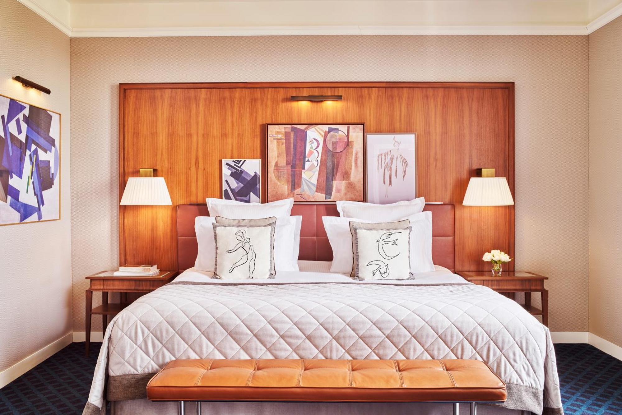 Hotel Barrire Le Westminster Le Touquet Luaran gambar A bedroom at the hotel