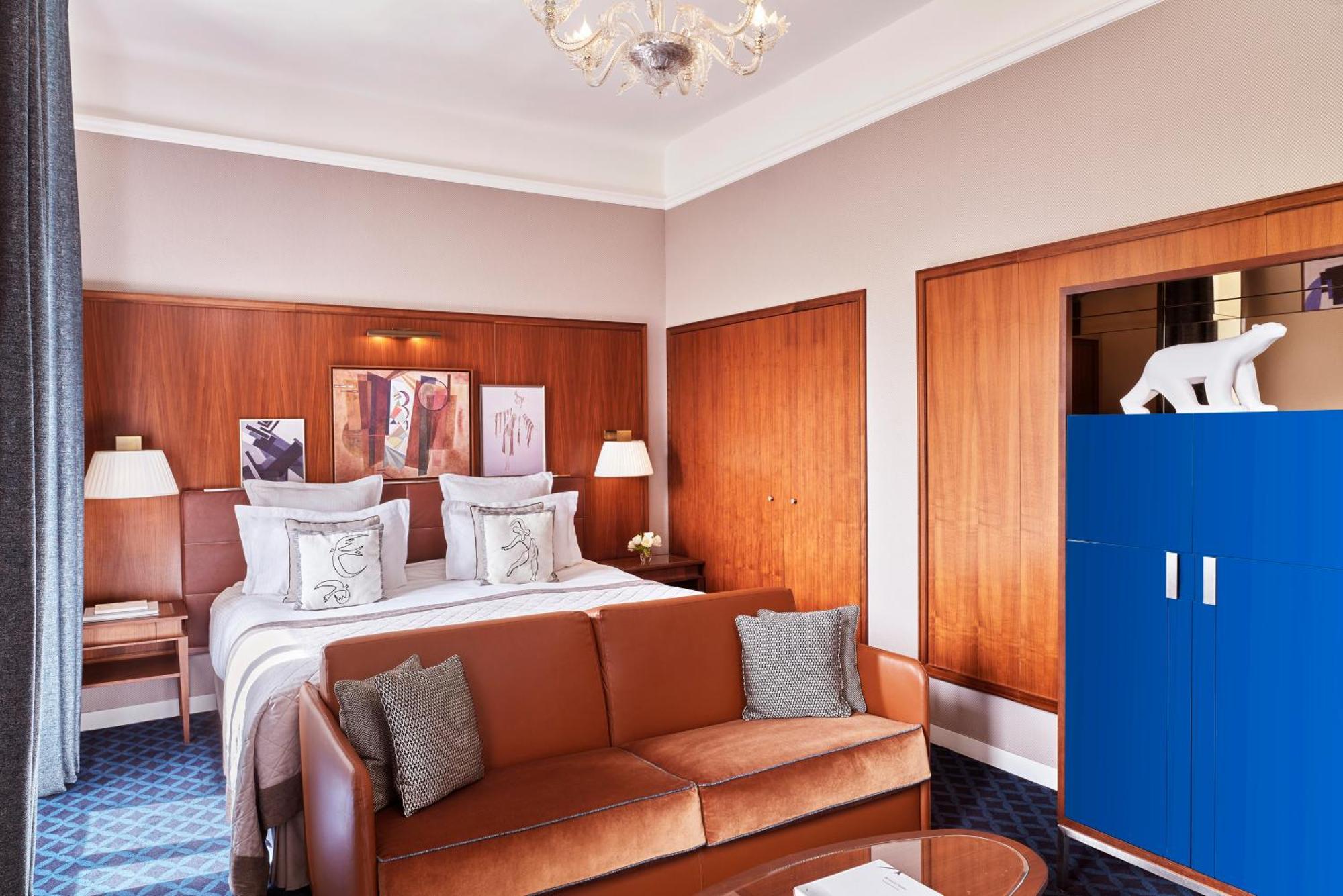Hotel Barrire Le Westminster Le Touquet Luaran gambar A suite at the hotel